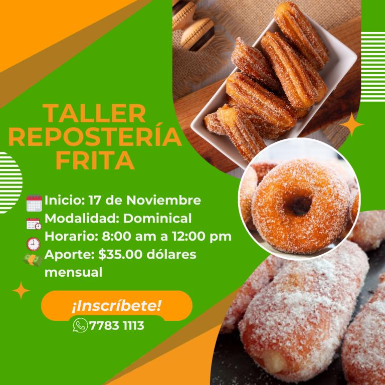 Taller Repostería Frita