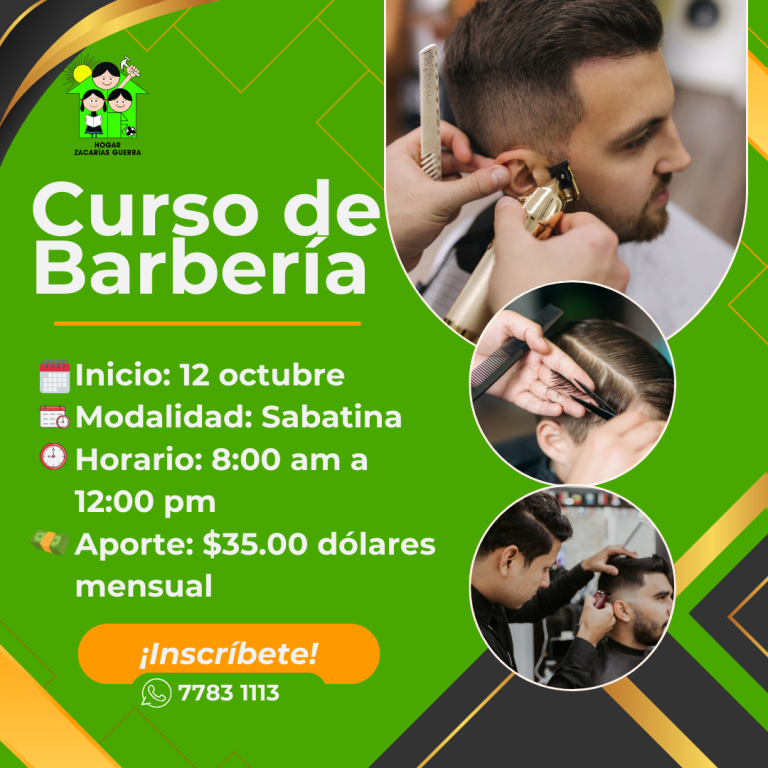 Curso de Barbería